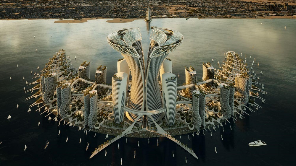 Projekti i ishullit lundrues ne Dubai